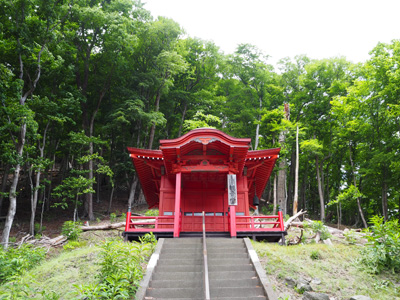 洞爺中島観音（円空仏）並・弁天祭